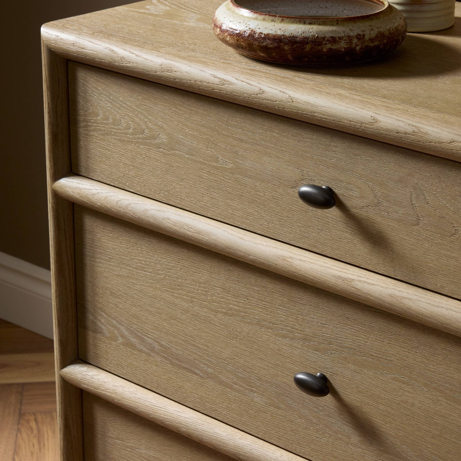 Neri 70" Oak Double Dresser