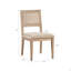 Ensemble de 2 chaises sans accoudoirs