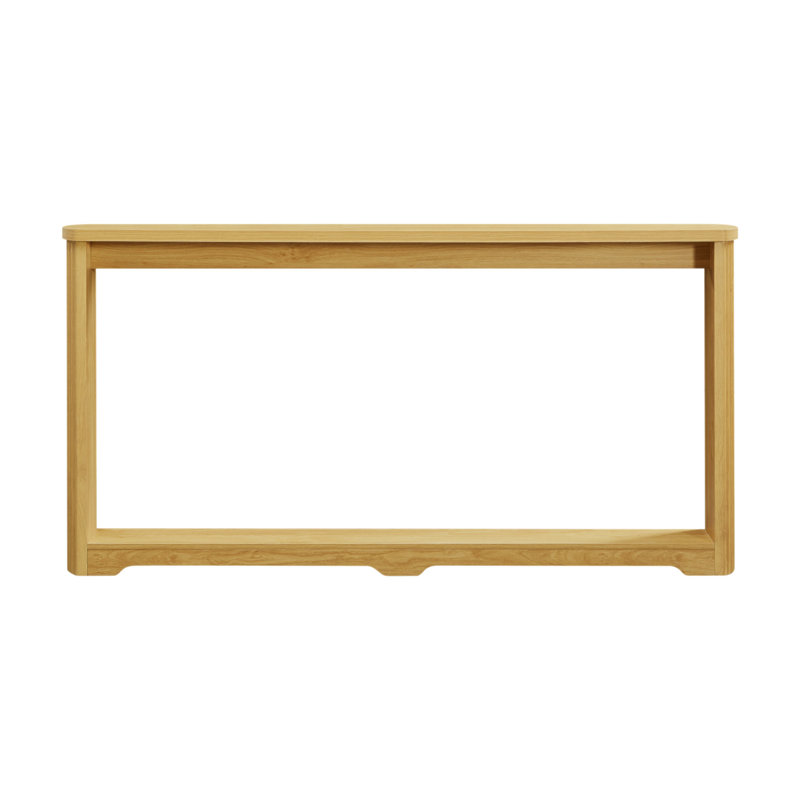 70.1"Corrugated Texture Storage Table For Entranceways, Narrow Wooden Console Sofa Table, Can Be Placed Behind The Sofa, Suitable For Entranceways, Corridors, And Front Door.Natura.70.1"L*8.7"W*35.5"H