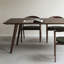 Table de salle à manger simple en bois massif-18166113