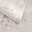 Tapis rose rectangulaire en polypropylène tissé à la machine Katriena-171624977