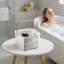 Panier de douche à main avec séparateur de salle de bain et de rangement pour salle de bain grande capacité-130220667