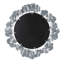 Miroir mural rond 30,5 "Gingko-1294697402