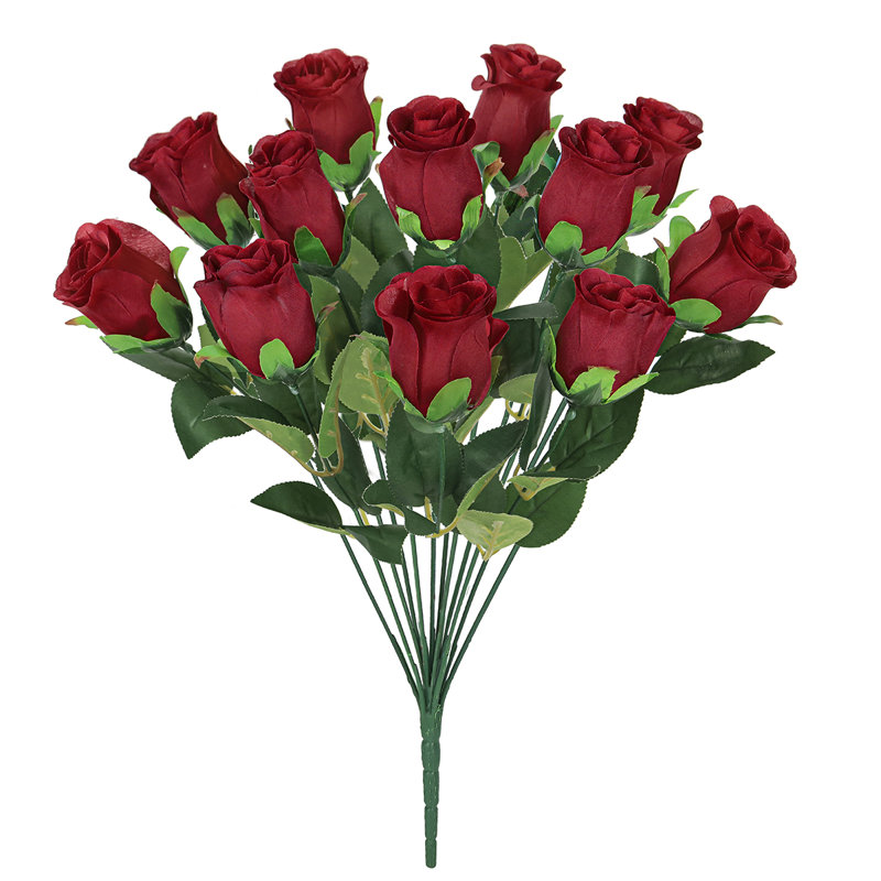 Bouquet de roses artificielles, Bourgogne