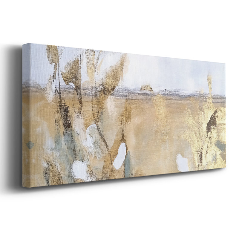Abstract Series 10 #XXIX-Wide Gallery Wrapped Canvas, 12" H x 30" W