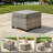 
Burcin Outdoor Furniture 7 Pieces Set With Ottoman-657412694