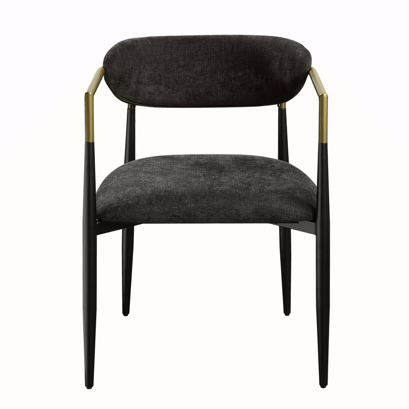 Chaise d'appoint en chenille et finition