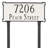 2-Line Lawn Address Sign-23378348-23378363