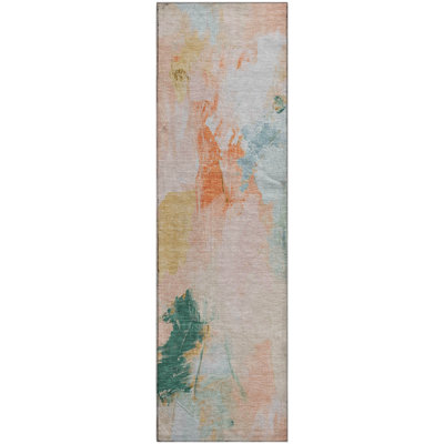 Premium Machine Washable Emest AMF1914 Abstract Rug