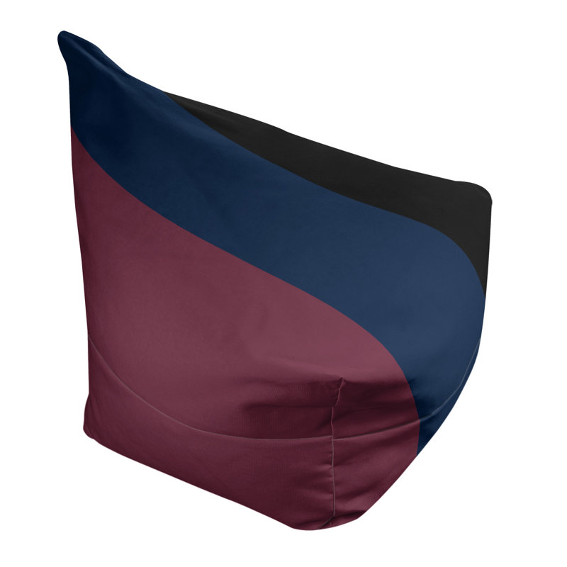 Housse de sac de pois standard Utah, Vin / bleu marine / noir, 2 po x 38 po x 42 po