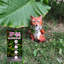 Statue solaire de renard décorative de jardin solaire