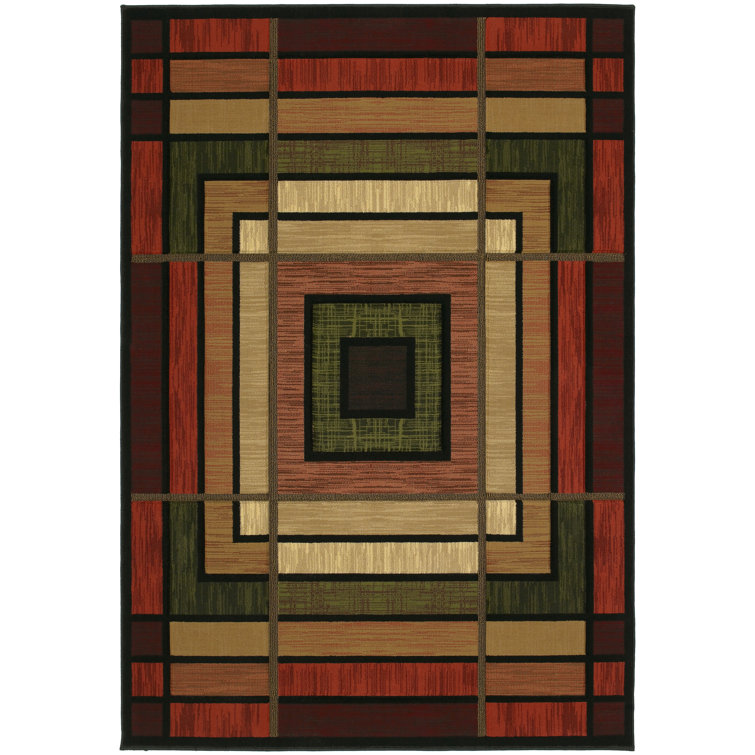 Carletta Performance Geometric Indoor Rug