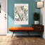 Motifs floraux pastels délicats et élégants, style minimaliste, impression d'art mural nature-749878467