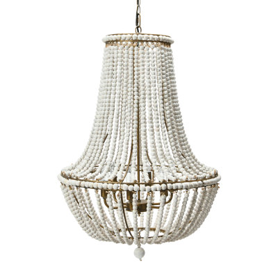 Lustre en perles Draped