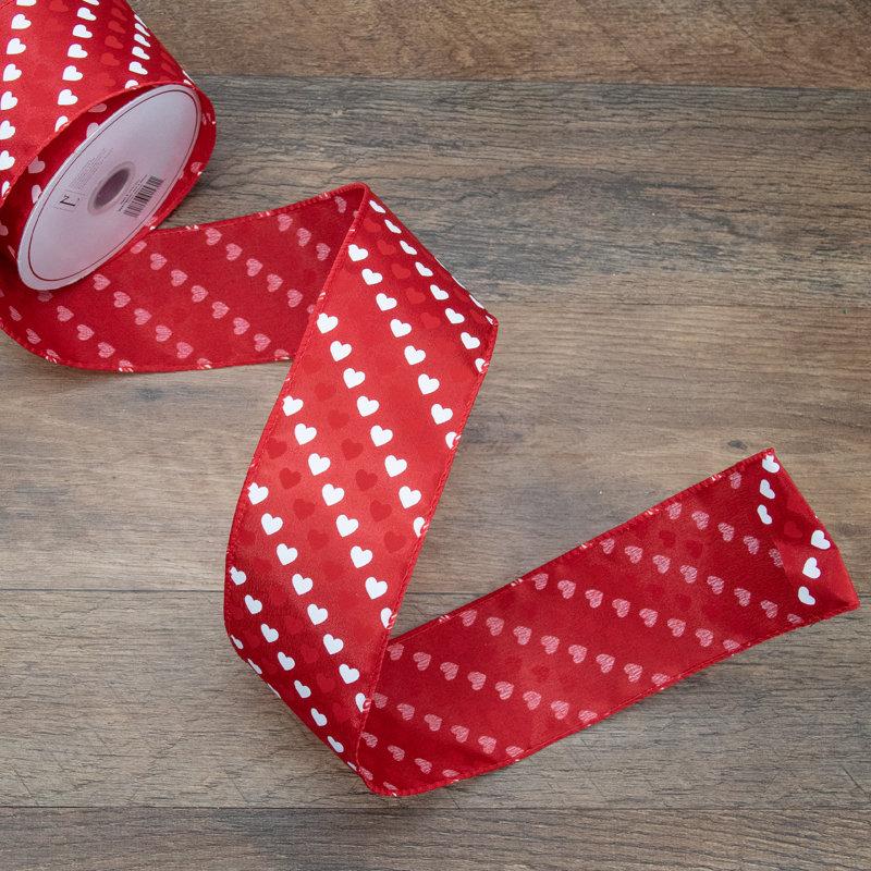 2.5'' Abstract Fabric Ribbon