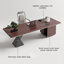 Stainless Steel Executive Desk-547978483