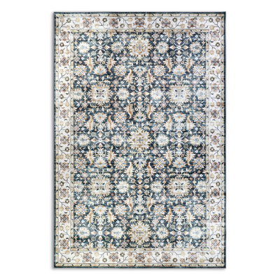 Saveh Oriental Machine Woven Area Rug
