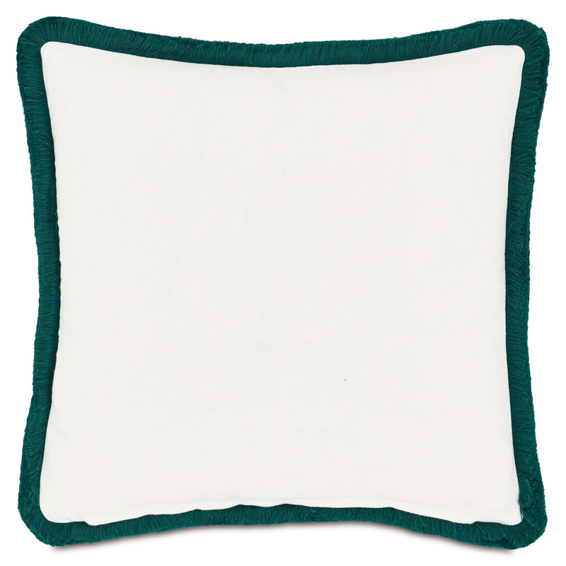 Boca Raton Floral Square Pillow Cover & Insert