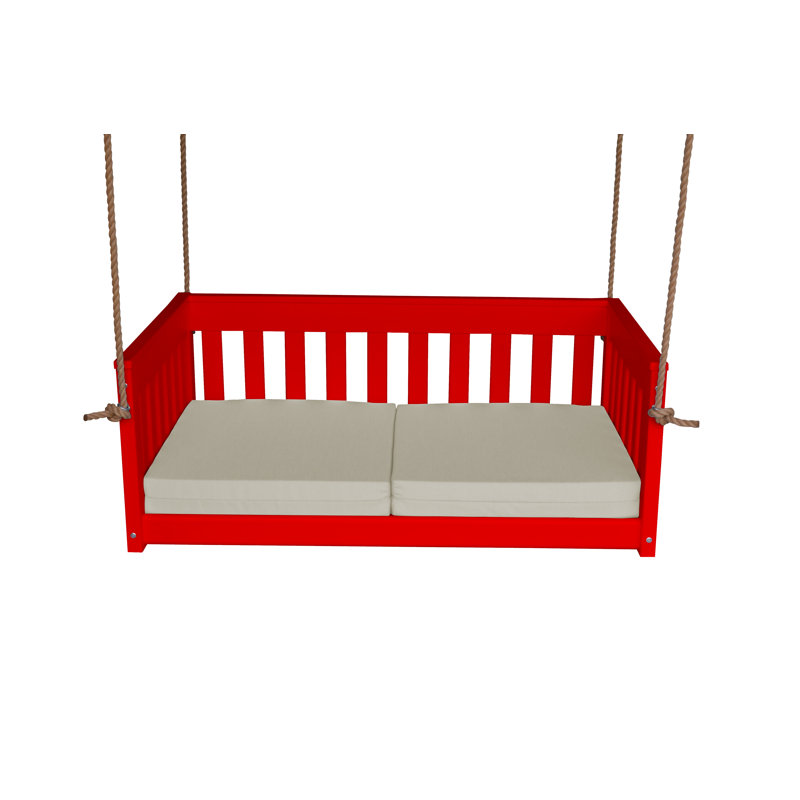 Balancelle Mission, Naturel, Rouge vif