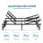 Adjustable Bed Frame Bed Base With Remote Control, Independent Head And Foot Incline, Adjustable Bed Frames With Mattress Holder-1487756036