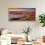 Tableau encadré sur toile représentant un paysage désertique (1 pièce), 122 x 61 cm-358083756
