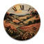 Horloge murale Farm Harvest Symphony Pointillism II - Farm-1604344692
