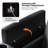 Lapin Genuine Leather Dual Motor Home Theater Power Recliner with Adjustable Power Headrest-101331400