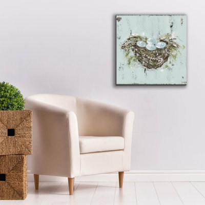 «Bird Nest» par Ashley Bradley, art mural sur toile