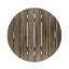 Table d'appoint 16 po en bois au fini rustique, style extérieur Endurance, Vibe-1699052287