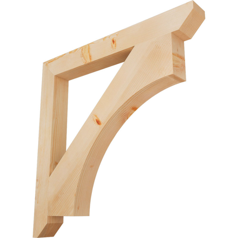Support en bois Westlake, Sapin de Douglas, H 36 po x l 3,5 po x P 36 po