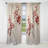 Rahul - Leaves Floral Blackout Curtain - 1 Panels-413550761