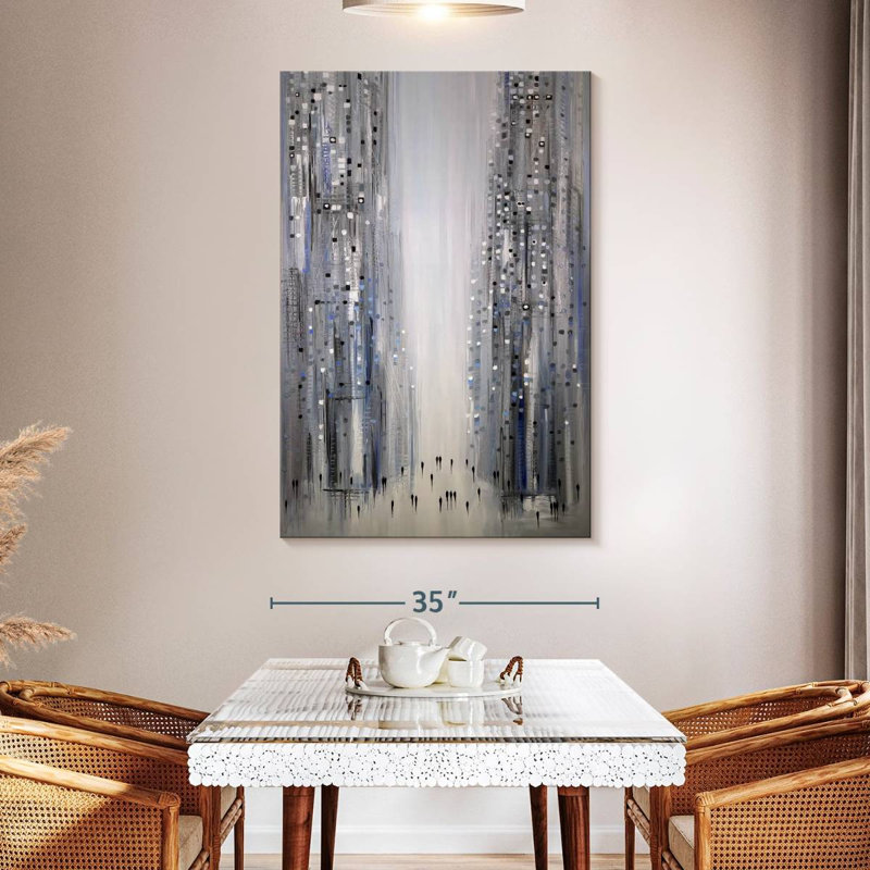 Avery A City Dreaming, 51" H x 34" W