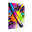 «Fashion Colorful Paint Splatter Graffiti Art», reproduction sur toile-270136595