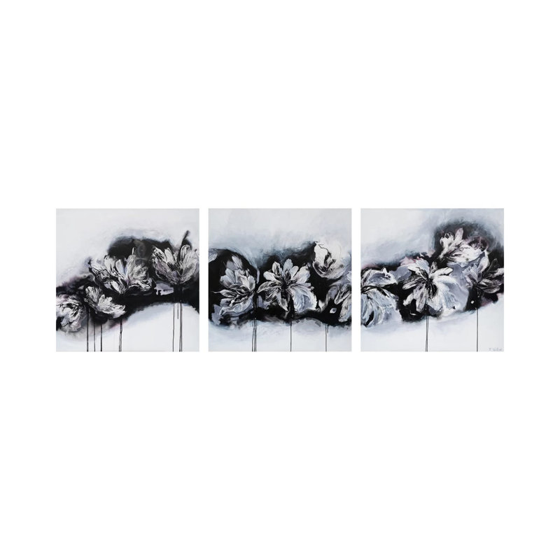 Beyond The Sky Triptych - Canvas Wall Art Set - Wrapped Canvas (Set of 3)