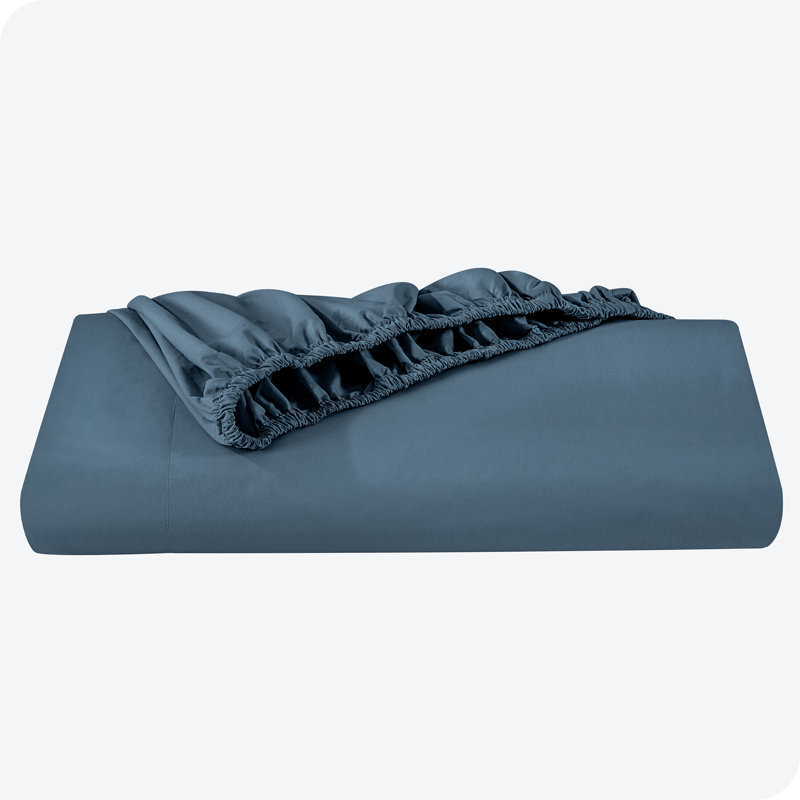 Twin XL Bering Sea Organic Cotton Percale Fitted Sheet