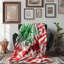 Holiday Spirals - couverture Sherpa de qualité supérieure 1 pièce-101008558
