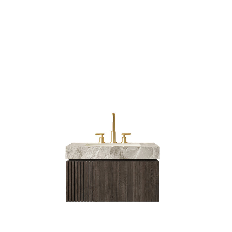 Meuble-lavabo de salle de bain 30 po MURI, Espresso, 30"