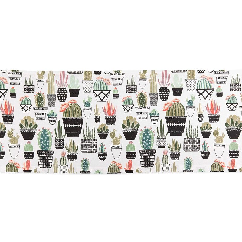 Lindgren Cactus Table Runner, 108" L x 14" W