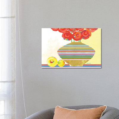 Tuscan Still Life by Neli Lukashyk - Wrapped Canvas Painting