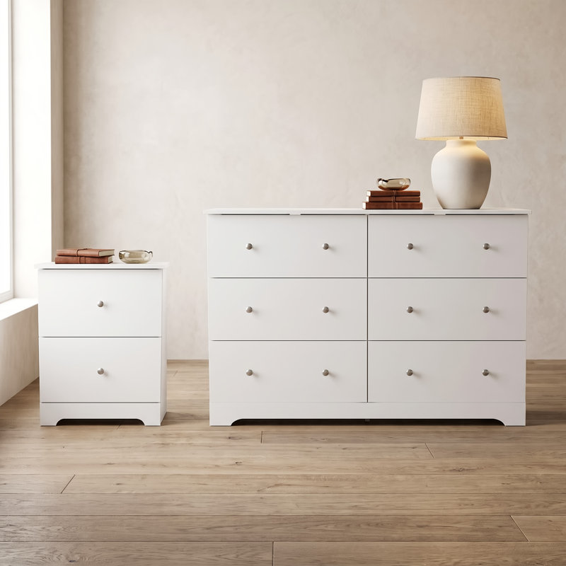 Blaklee 2 Pieces Bedroom Set, White