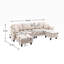 Canapés modulaires rembourrés 3 pièces Aindrea-611041377