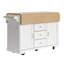 142.5 cm W Kitchen Island with Top-35778934