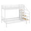 Simple au-dessus de la taille double avec escalier de rangement et garde-robe ouverte-824818922