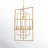 7 - Light Dimmable Lantern Square / Rectangle Chandelier