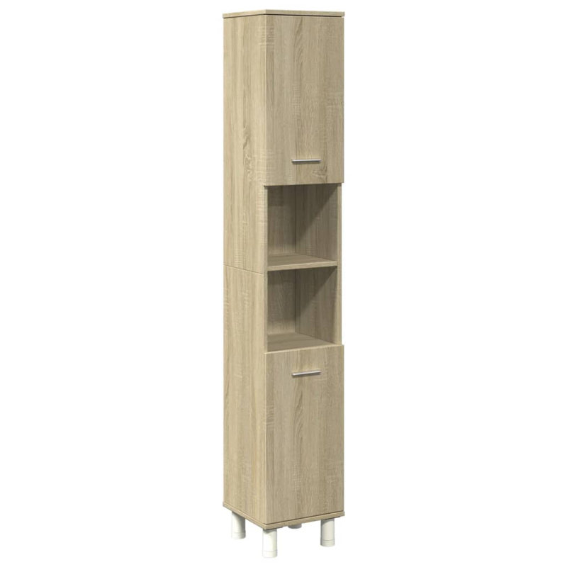 Avrey Linen Cabinet, Sonoma Oak