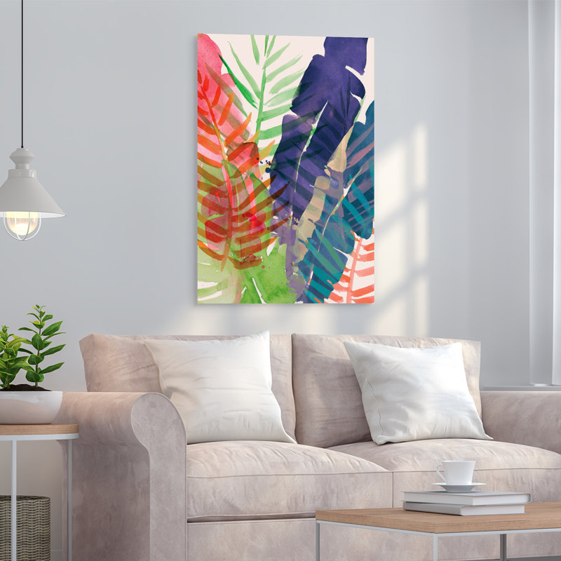 «Electric Palms 1», reproduction sur verre