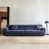 Chenille bleu foncé