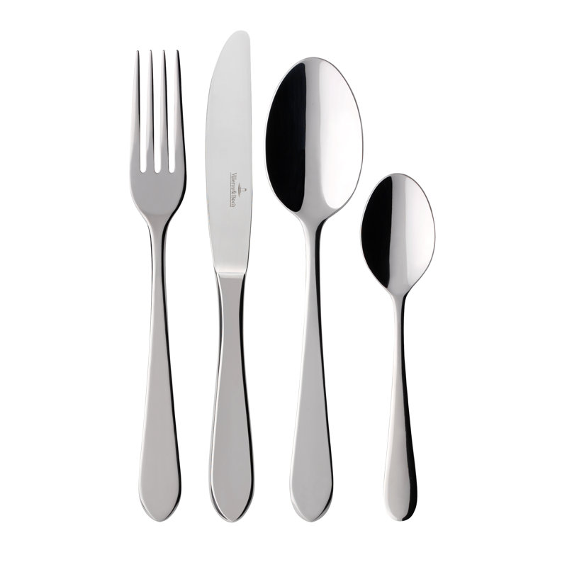Villeroy & Boch Oscar 24 Piece Stainless Steel Cutlery Set , Service for 6