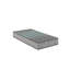 Matelas en mousse de 7 po pour grand lit, niveau de confort moyen, gris et bleu, avec concept de support stable de 7 po, mécanisme de soulagement doux et fiable-855504932
