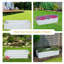 Lit de jardin surélevé rond en acier galvanisé Rondrick - blanc ivoire - l 4 pi x P 2 pi x H 1 pi-1813317864-1868494441